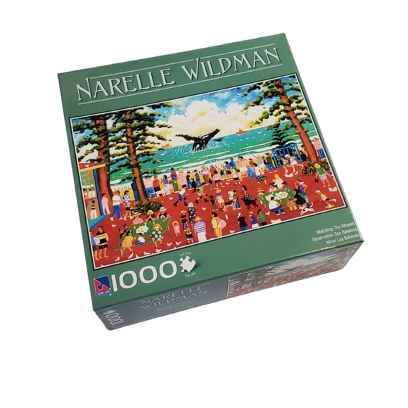 NEW Watching the Whales Narelle Wildman Puzzle - Picture 1 of 9